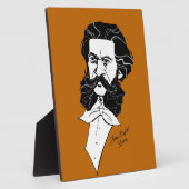 Plaque Photo Johann Strauss Jr. (Côté)