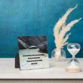 Plaque Photo John 16:33 (Insitu)