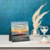 PLAQUE PHOTO JOHN 3:16 BRISER JOHN (Insitu)