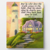 Plaque Photo John 3:21   (Devant)