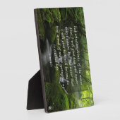 Plaque Photo John 4:14 eau vive (Côté)