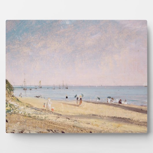 Plaque Photo John Constable | Brighton Beach (Devant)
