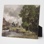 Plaque Photo John Constable | Dedham Lock and Mill (Côté)