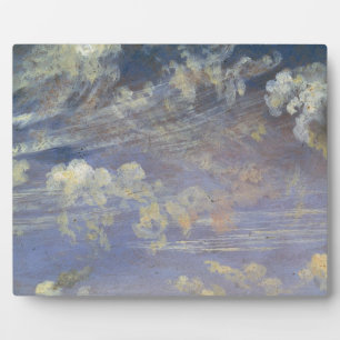 Plaque Photo John Constable Étude des nuages de cirrus