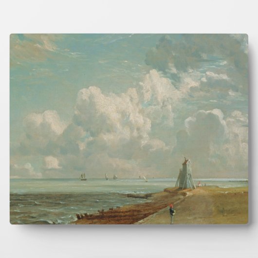 Plaque Photo John Constable | Harwich, Low Lighthouse and B (Devant)