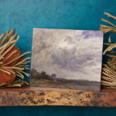 Plaque Photo John Constable | Paysage avec ciel gris venteux, c (Côté)