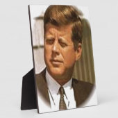 Plaque Photo John F Kennedy (Côté)