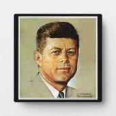 Plaque Photo John F. Kennedy EN MEMORIAM 2 (Devant)