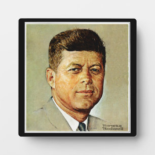 Plaque Photo John F. Kennedy EN MEMORIAM 2