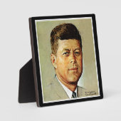 Plaque Photo John F. Kennedy EN MEMORIAM 2 (Recto)