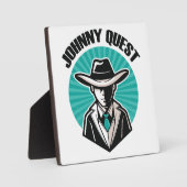 Plaque Photo Johnny Quest (Recto)