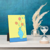 Plaque Photo Joie de la couleur (Côté)