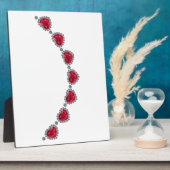 Plaque Photo Jolie femme Ruby Collier (Côté)