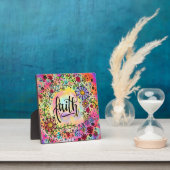 Plaque Photo Jolie foi florale Whimsical (Insitu)