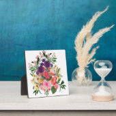 Plaque Photo Jolies fleurs aquarelles | Peinture d'Art numériqu (Insitu)