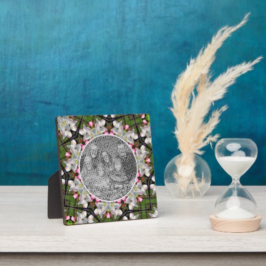 Plaque Photo Jolies fleurs de printemps Ajouter votre photo (Insitu)