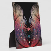 Plaque Photo Jonglage Abstrait Art moderne Imaginaire fractal (Côté)