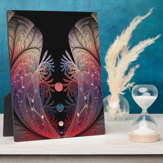 Plaque Photo Jonglage Abstrait Art moderne Imaginaire fractal (Côté)