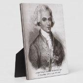 Plaque Photo Joseph Bologne, Chevalier de Saint-Georges (Côté)