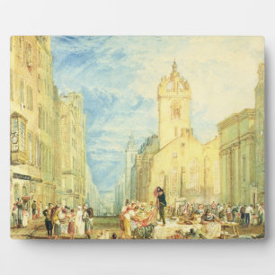 Plaque Photo Joseph Mallord William Turner High Street, Edinb