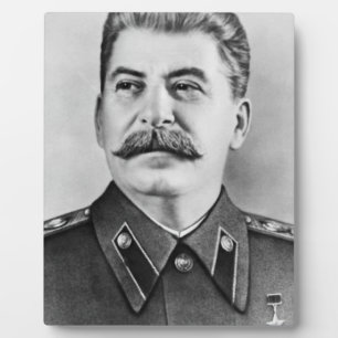 Plaque Photo Joseph Stalin