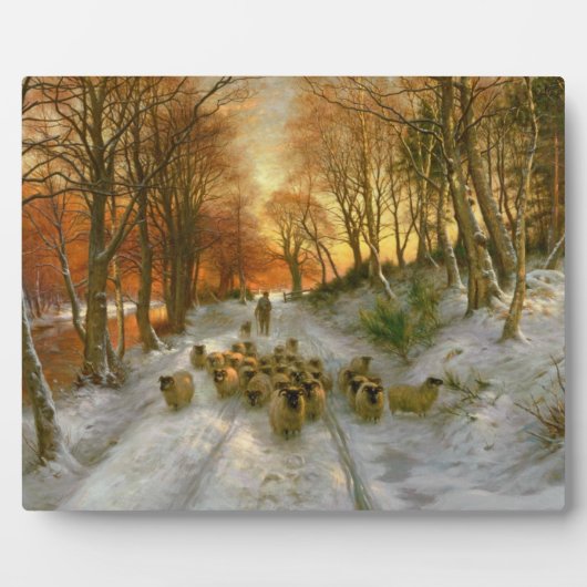 Plaque Photo Joué avec des nuances d'heures du soir (Devant)