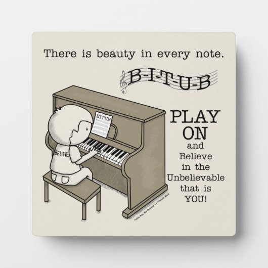 Plaque Photo Jouer sur (Devant)