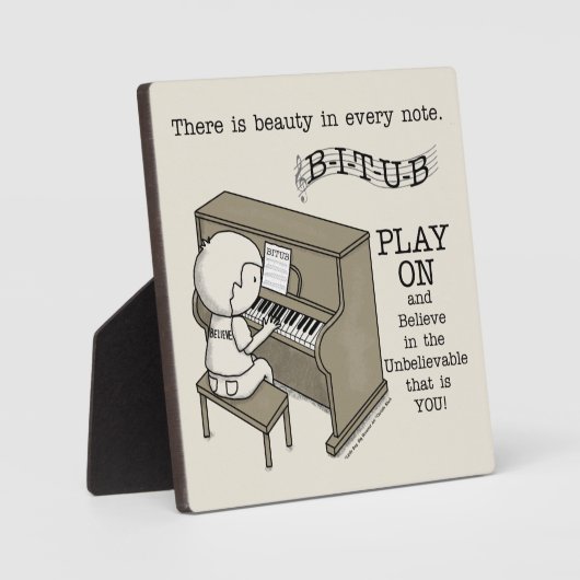 Plaque Photo Jouer sur (Recto)