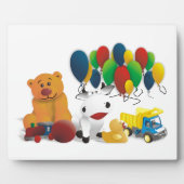 Plaque Photo Jouets pour enfants (Devant)