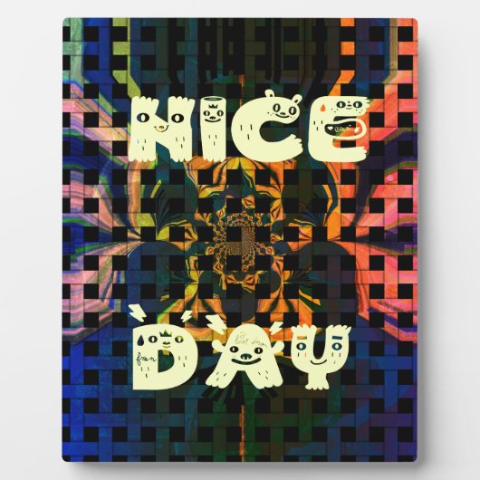 Plaque Photo Jour de Nice (Devant)