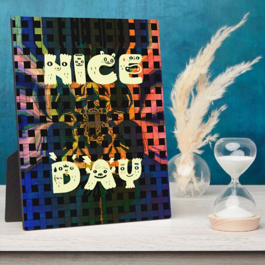 Plaque Photo Jour de Nice (Côté)