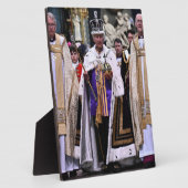 Plaque Photo Jour du couronnement du roi Charles III (Côté)