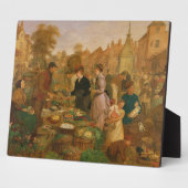 Plaque Photo Jour du marché (Côté)