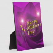 Plaque Photo journée des mères heureuses (Côté)