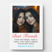 Plaque Photo Joyeuse fête de l'amitié Photo (Devant)