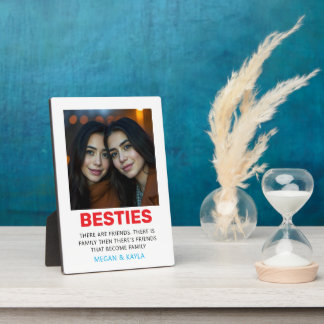 Plaque Photo Joyeuse fête de l'amitié Photo