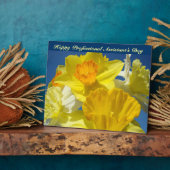 Plaque Photo Joyeuse fête de l'assistant professionnel ! Fleurs (Côté)