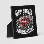 Plaque Photo Joyeuse Journée de sensibilisation aux singles, Jo (Recto)