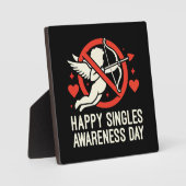 Plaque Photo Joyeuse Journée de sensibilisation aux singles, Jo (Recto)