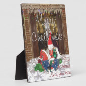 Plaque Photo Joyeuses fêtes de Noël loin de la maison Inspiré A (Côté)