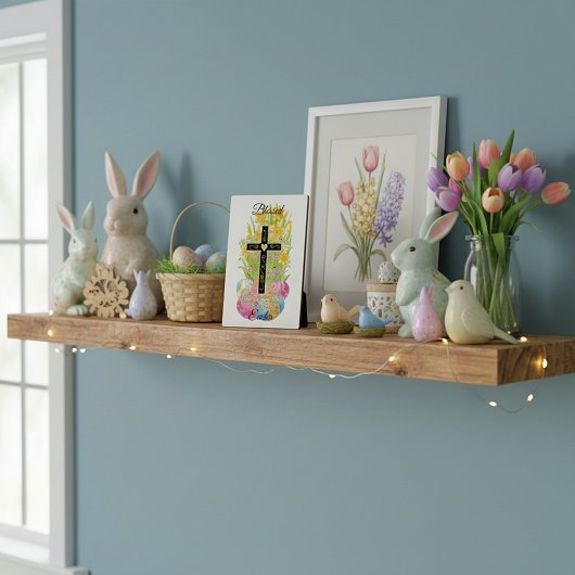 Plaque Photo Joyeuses Pâques