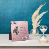 Plaque Photo Joyeux 4e anniversaire, Collage photo personnalisé (Insitu)