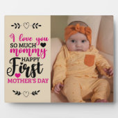 Plaque Photo Joyeux Fête des mères maman (Devant)