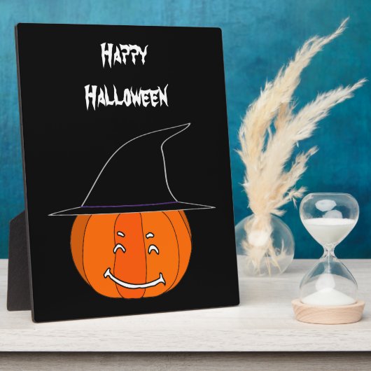 Plaque Photo Joyeux Halloween (Côté)