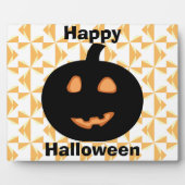 Plaque Photo Joyeux Halloween Jack O Lanern (Devant)