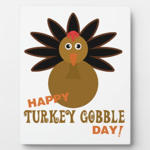 Plaque Photo Joyeux Jour de la grogne turque Thanksgiving