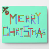 Plaque Photo Joyeux Noël (Devant)