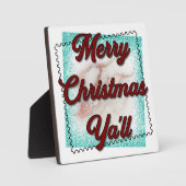 Plaque Photo Joyeux Noël (Recto)