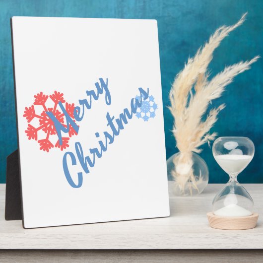 Plaque Photo Joyeux Noël (Côté)