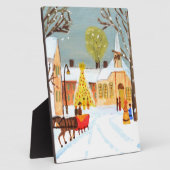 Plaque Photo Joyeux Noël (Côté)